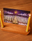 Postcard Holder (Dual Candle)