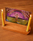 Postcard Holder (Dual Candle)