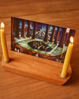 Postcard Holder (Dual Candle)