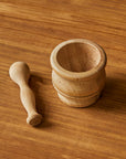 Wood Mortar & Pestle