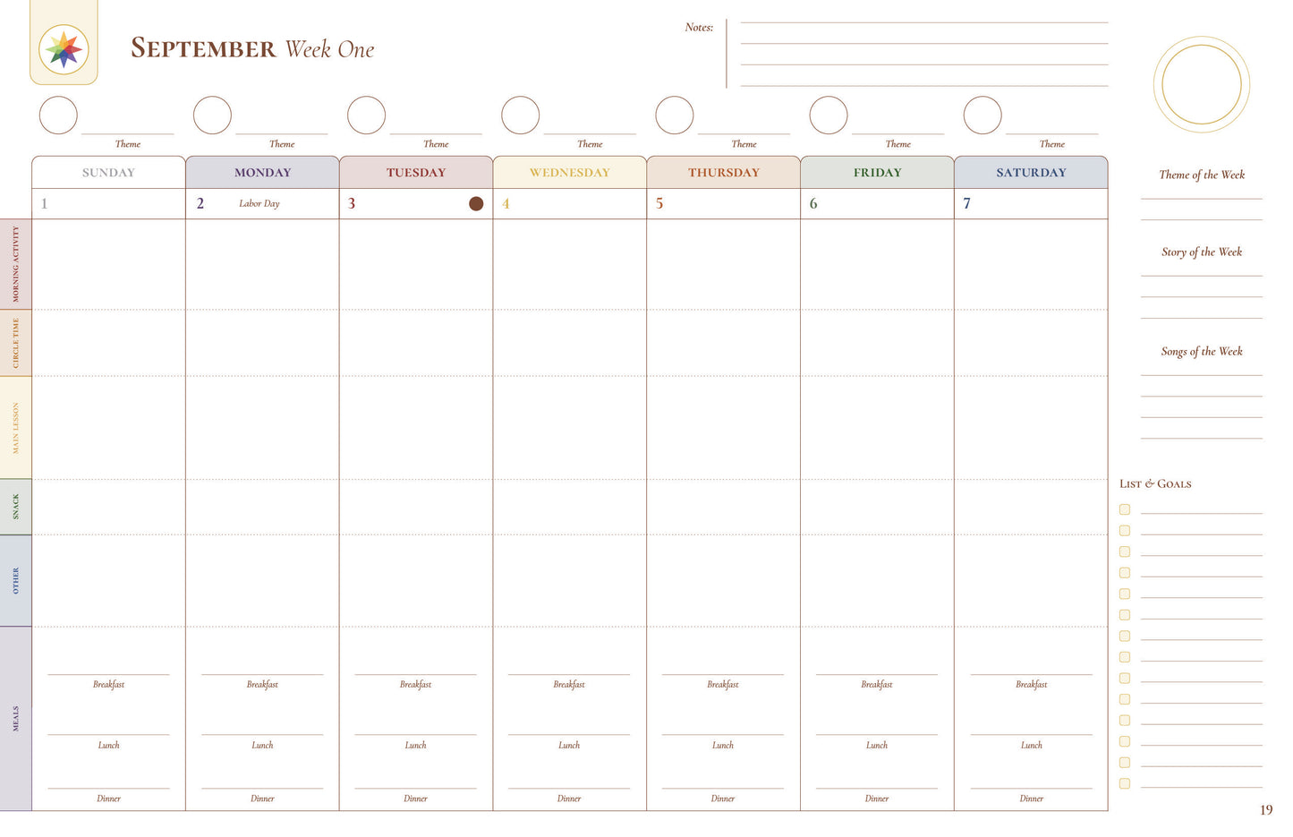 Academic Year Planner