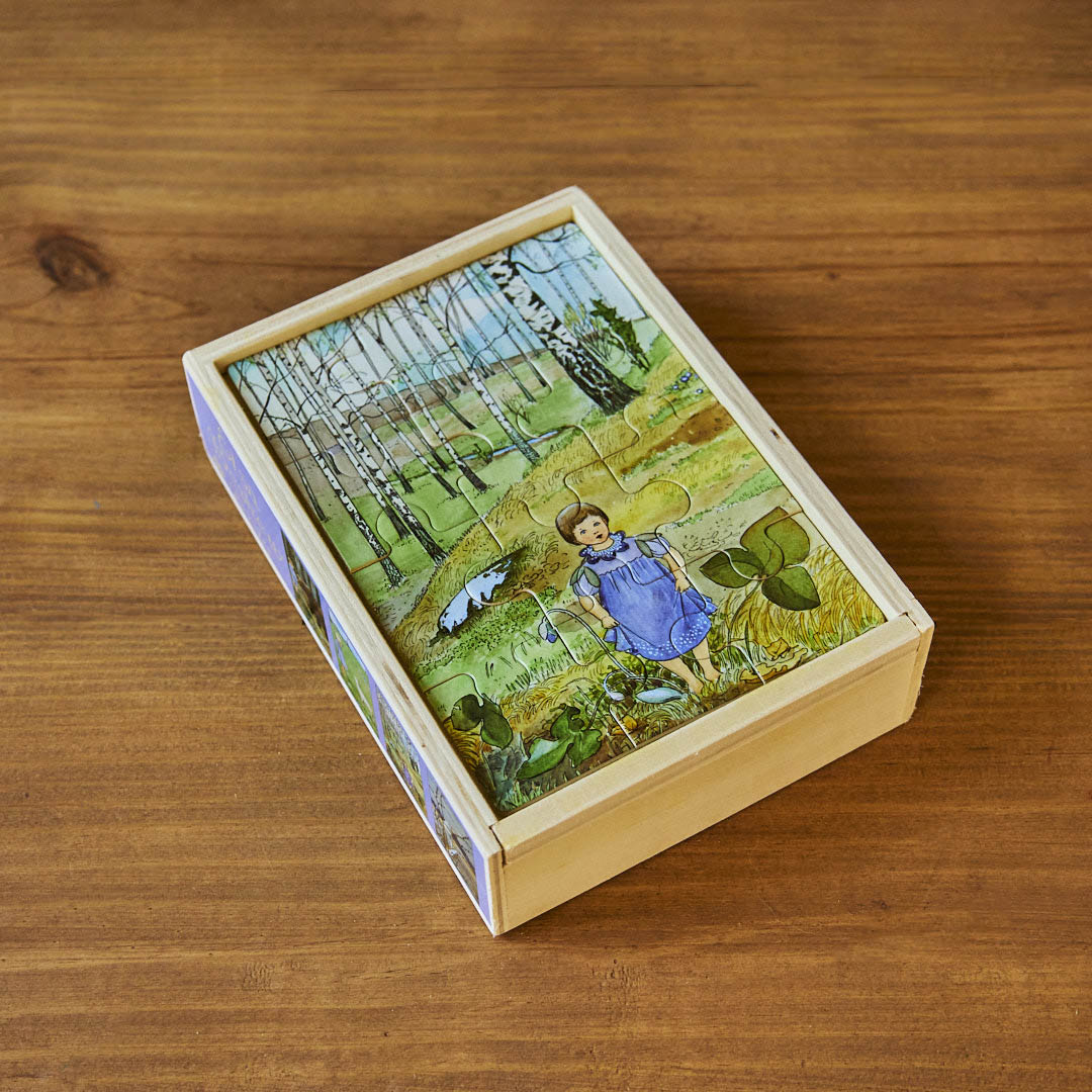 Elsa Beskow 4 Puzzle Boxed Set &quot;Pelle&#39;s New Suit &amp; More&quot;